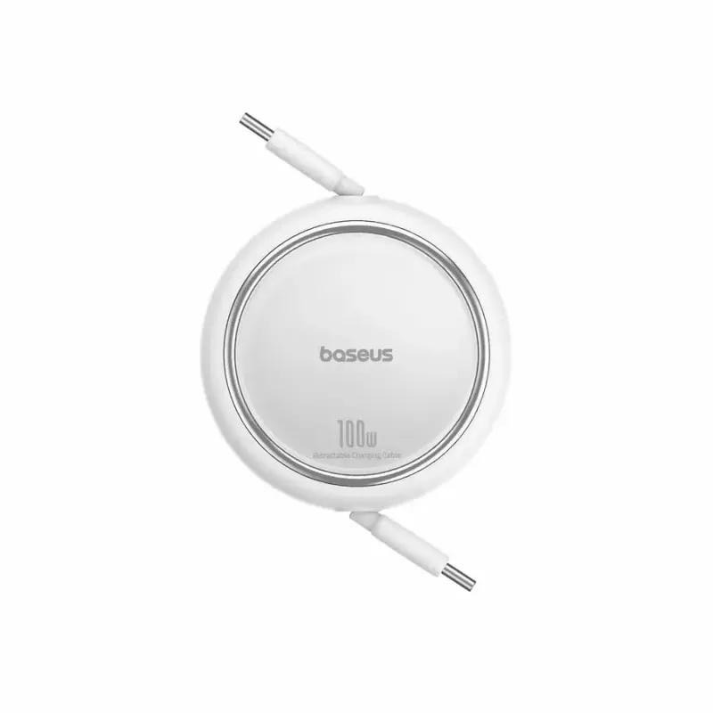 Kabel USB Baseus Free2Pull 1m USB C biały