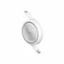 Kabel USB Baseus Free2Pull 1m USB C biały
