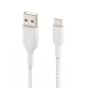 Kabel USB Belkin CAB002BT3MWH 3 m USB A USB C Biały