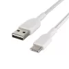 Kabel USB Belkin CAB002BT3MWH 3 m USB A USB C Biały
