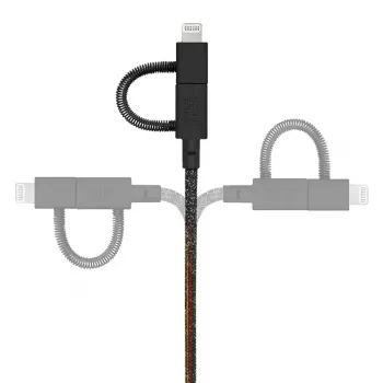 Kabel USB Native Union BELT-ULC-CS-BLK-NP 2m USB A USB C/Micro USB A/Lightning Czarny