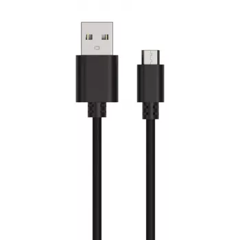 Kabel USB Ansmann 1700-0129 1m USB A Micro-USB B Czarny