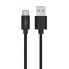 Kabel USB Ansmann 1700-0130 1m USB A USB C Czarny