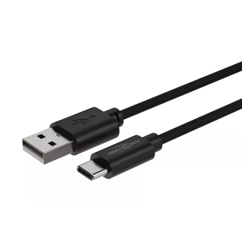 Kabel USB Ansmann 1700-0130 1m USB A USB C Czarny