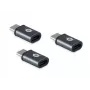 Conceptronic DONN USB-C na Micro USB Adapter OTG 3 szt.