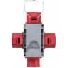 Adapter wtyczki zasilającej Brennenstuhl 1081640 400V 16A szaro-czerwony