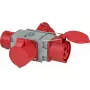 Adapter wtyczki zasilającej Brennenstuhl 1081670 400V 32A Szary Czerwony