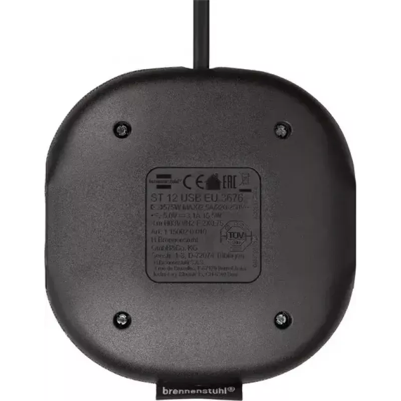 Ładowarka do urządzeń mobilnych Brennenstuhl 1150020010 Wewnętrzna Uniwersalna 2 porty USB