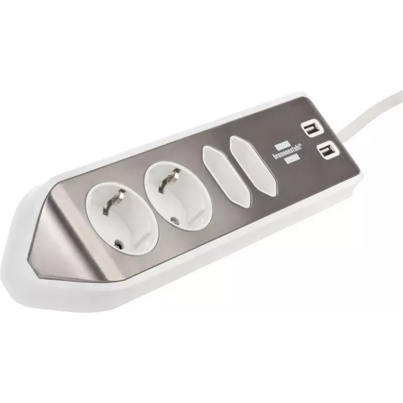 Power Extension Brennenstuhl 1153590420 2m 4 AC Outlets Indoor