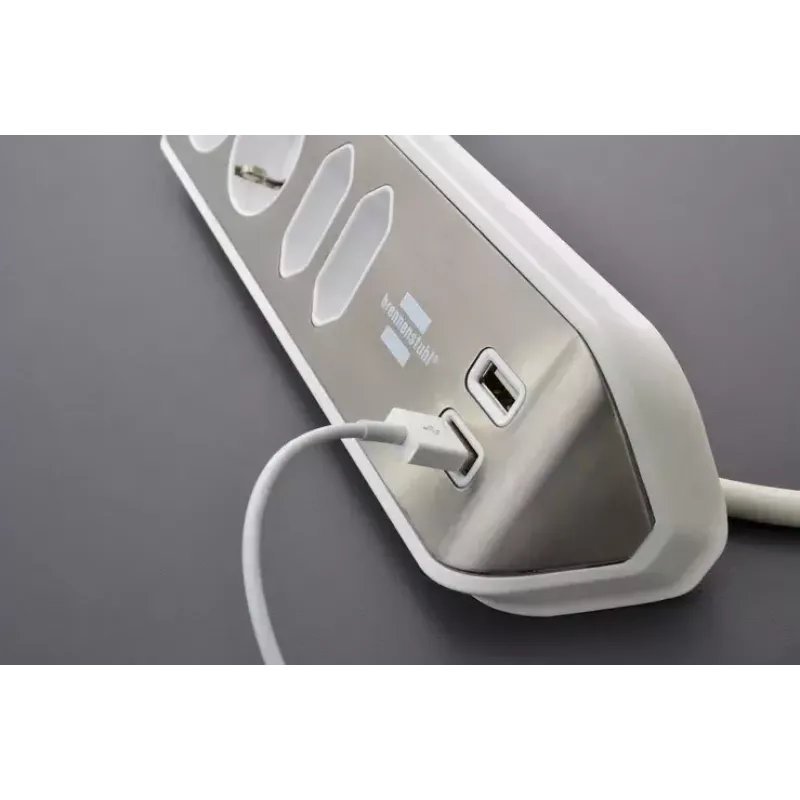 Power Extension Brennenstuhl 1153590420 2m 4 AC Outlets Indoor