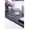 Listwa zasilająca Brennenstuhl 1153590620 2m 6 gniazd AC wewnątrz srebrna biała