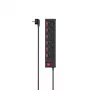 Hama 00223158 Inteligentna listwa zasilająca 6 gniazd AC 1.4 m 3680 W