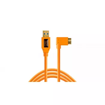 Kabel USB Tether Tools CU61RT15-ORG 4,6 m USB 3.2 Gen 1 Micro-USB B Pomarańczowy