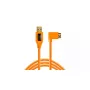 Kabel USB Tether Tools CU61RT15-ORG 4,6 m USB 3.2 Gen 1 Micro-USB B Pomarańczowy