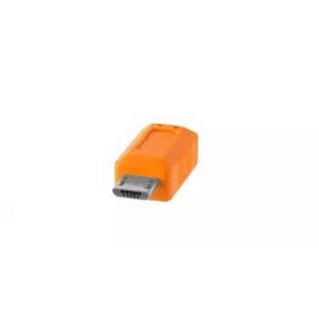Kabel USB Tether Tools CUC2515-ORG 4,6m USB C Micro-USB B Pomarańczowy