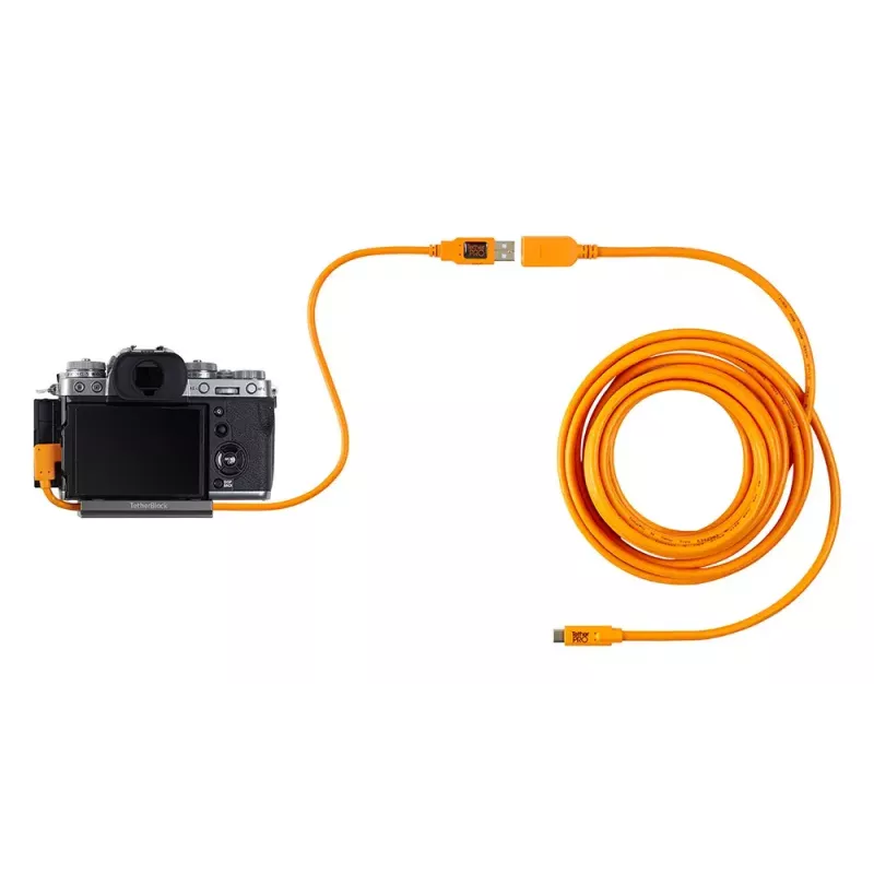 Kabel USB Tether Tools CUCRT02-ORG 0,5 m USB 3.2 Gen 1 Pomarańczowy