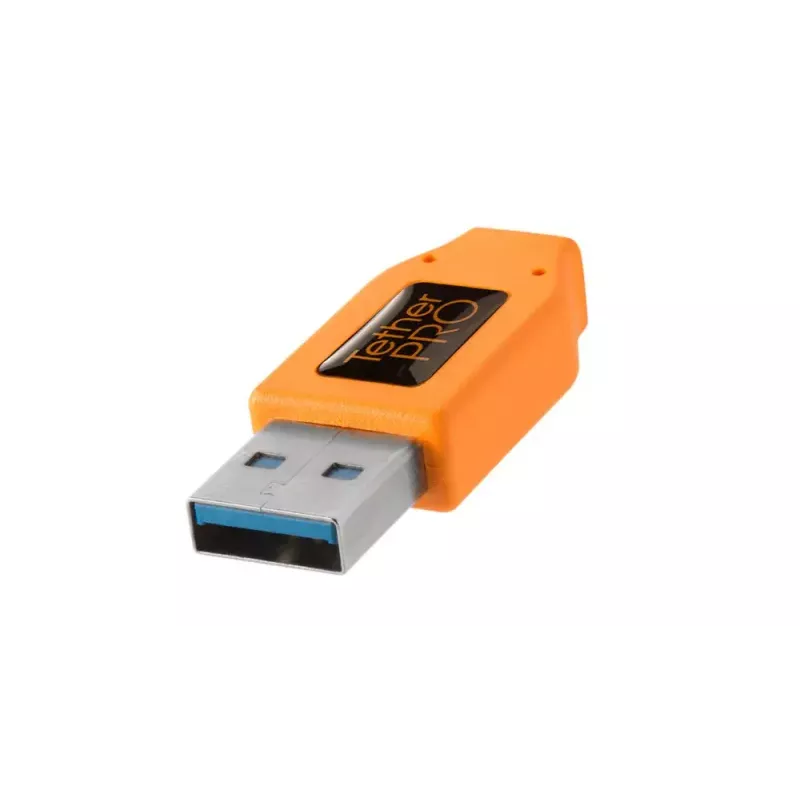 Kabel USB Tether Tools CU5454 4,6 m USB 3.2 Gen 1 Micro-USB B Pomarańczowy