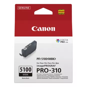 Canon PFI-5100 MBK wkład atramentowy 1 szt. Oryginalny Matowy czarny
