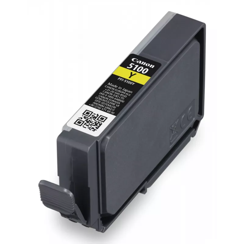 Canon PFI-5100 Y wkład atramentowy 1 szt. Oryginalny żółty