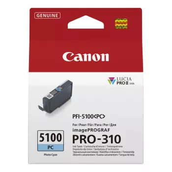 Canon PFI-5100 PC wkład atramentowy 1 szt. Oryginalny Photo cyjan