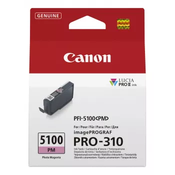 Tusz Canon PFI-5100 PM 1 szt. Oryginalny Photo magenta