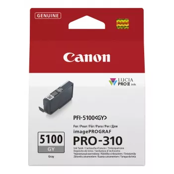 Canon PFI-5100 GY wkład atramentowy 1 szt. Oryginalny Szary