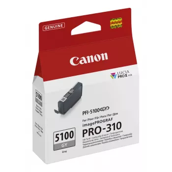 Canon PFI-5100 GY wkład atramentowy 1 szt. Oryginalny Szary