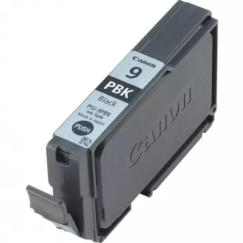Canon PGI-9PBK czarny fotograficzny kaseta z tuszem, czarna, Tusz pigmentowy, 1 szt., 660 stron