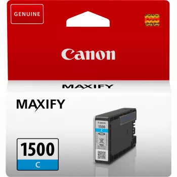 Oryginalny wkład atramentowy Canon PGI-1500C cyjan, cyjan, 4,5 ml