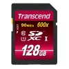 Pamięć Flash Transcend 128 GB SDXC UHS-I 600x TS128GSDXC10U1