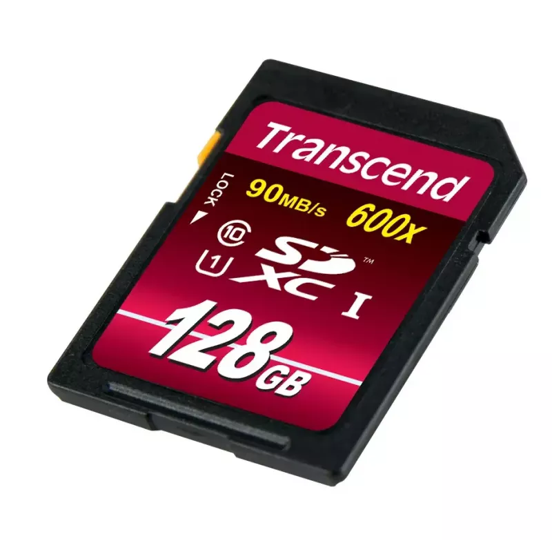 Pamięć Flash Transcend 128 GB SDXC UHS-I 600x TS128GSDXC10U1