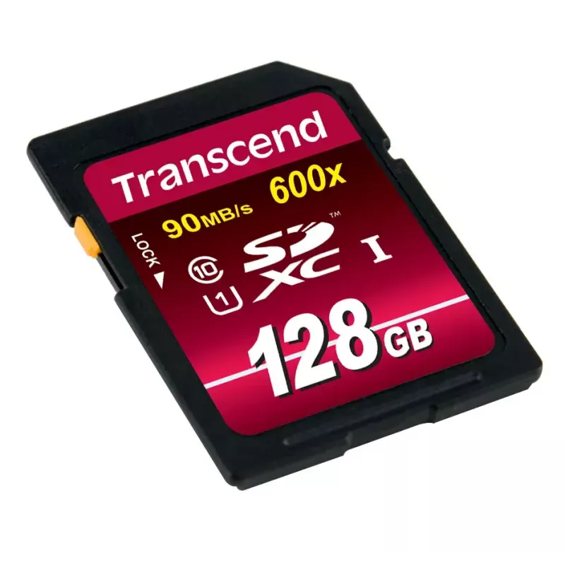 Pamięć Flash Transcend 128 GB SDXC UHS-I 600x TS128GSDXC10U1