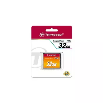 Flash Memory Transcend 32GB CompactFlash 133x TS32GCF133