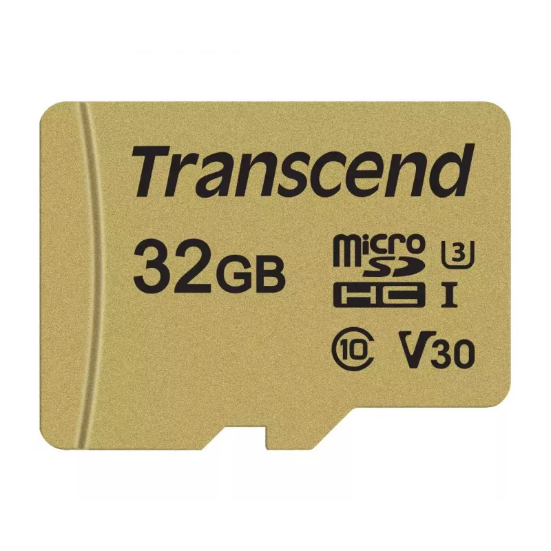 Pamięć Flash Transcend 32GB MicroSDHC UHS-I 500S