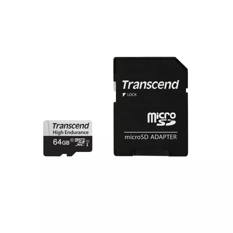 Karta pamięci flash Transcend 64 GB MicroSDXC 350V