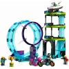 LEGO set LEGO City Stuntz 60361 Ultimate Stunt Riders Challenge — zestaw motocykli kaskaderskich