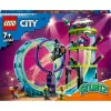 LEGO set LEGO City Stuntz 60361 Ultimate Stunt Riders Challenge — zestaw motocykli kaskaderskich