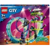 LEGO set LEGO City Stuntz 60361 Ultimate Stunt Riders Challenge — zestaw motocykli kaskaderskich