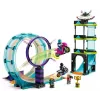 LEGO set LEGO City Stuntz 60361 Ultimate Stunt Riders Challenge — zestaw motocykli kaskaderskich