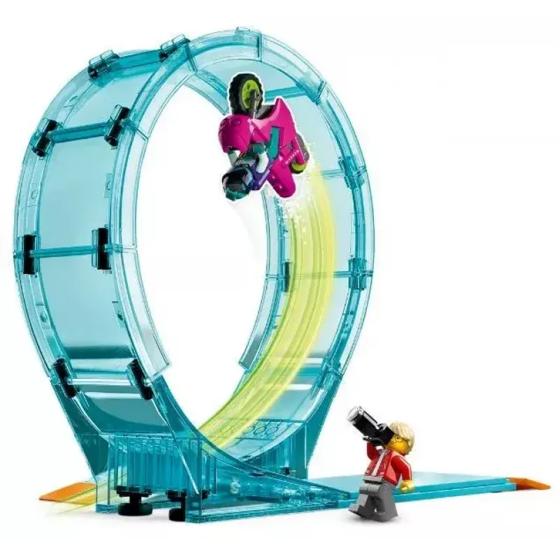 LEGO set LEGO City Stuntz 60361 Ultimate Stunt Riders Challenge — zestaw motocykli kaskaderskich