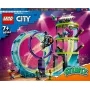 LEGO set LEGO City Stuntz 60361 Ultimate Stunt Riders Challenge — zestaw motocykli kaskaderskich
