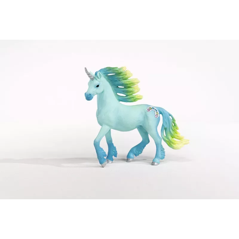 schleich BAYALA Figurka jednorożca Marshmallow Unicorn Stallion, 5 lat, Jednorożec / Pegaz, Jednorożce i Wróżki, Wielokolorowy, Plastik