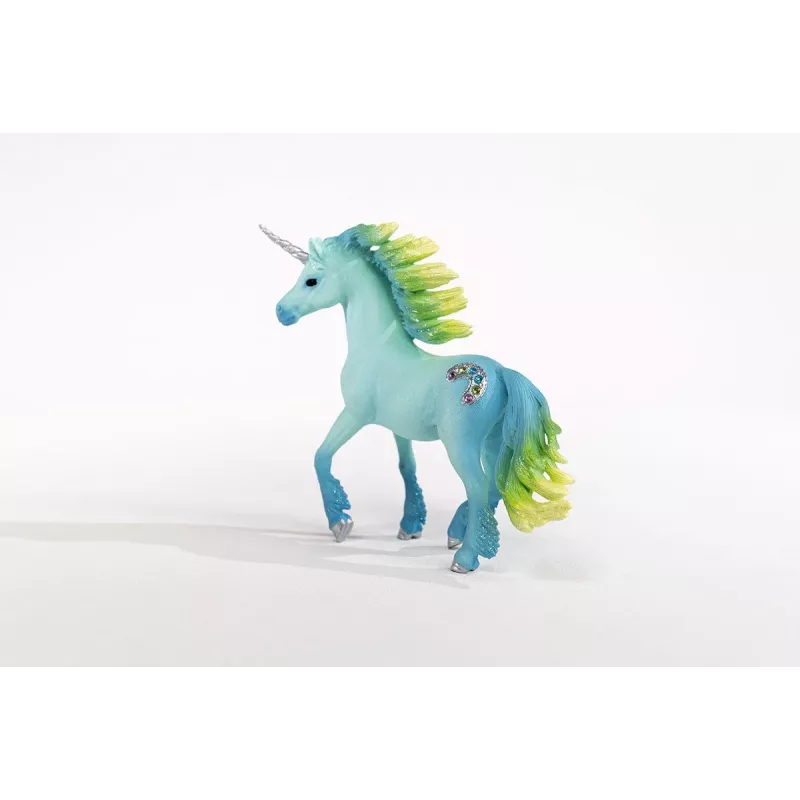 schleich BAYALA Figurka jednorożca Marshmallow Unicorn Stallion, 5 lat, Jednorożec / Pegaz, Jednorożce i Wróżki, Wielokolorowy, Plastik
