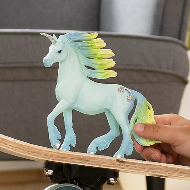 schleich BAYALA Figurka jednorożca Marshmallow Unicorn Stallion, 5 lat, Jednorożec / Pegaz, Jednorożce i Wróżki, Wielokolorowy, Plastik