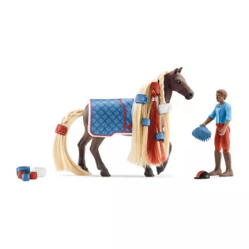 schleich HORSE CLUB Sofia's Beauties Zestaw Startowy Leo i Rocky Wielokolorowy