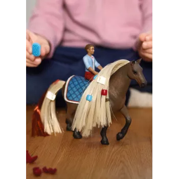 schleich HORSE CLUB Sofia's Beauties Zestaw Startowy Leo i Rocky Wielokolorowy