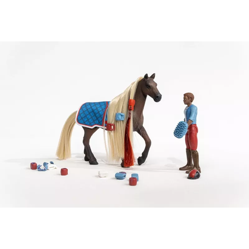 schleich HORSE CLUB Sofia's Beauties Zestaw Startowy Leo i Rocky Wielokolorowy