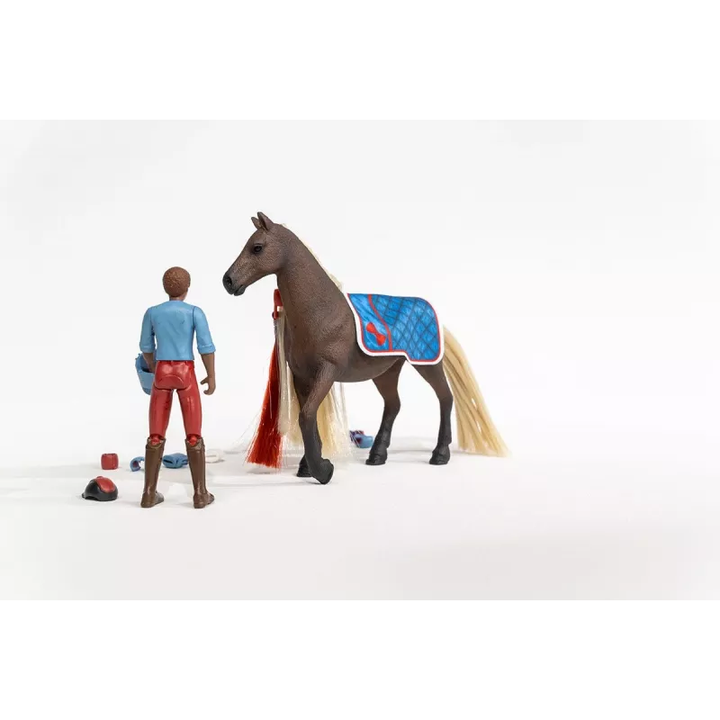 schleich HORSE CLUB Sofia's Beauties Zestaw Startowy Leo i Rocky Wielokolorowy