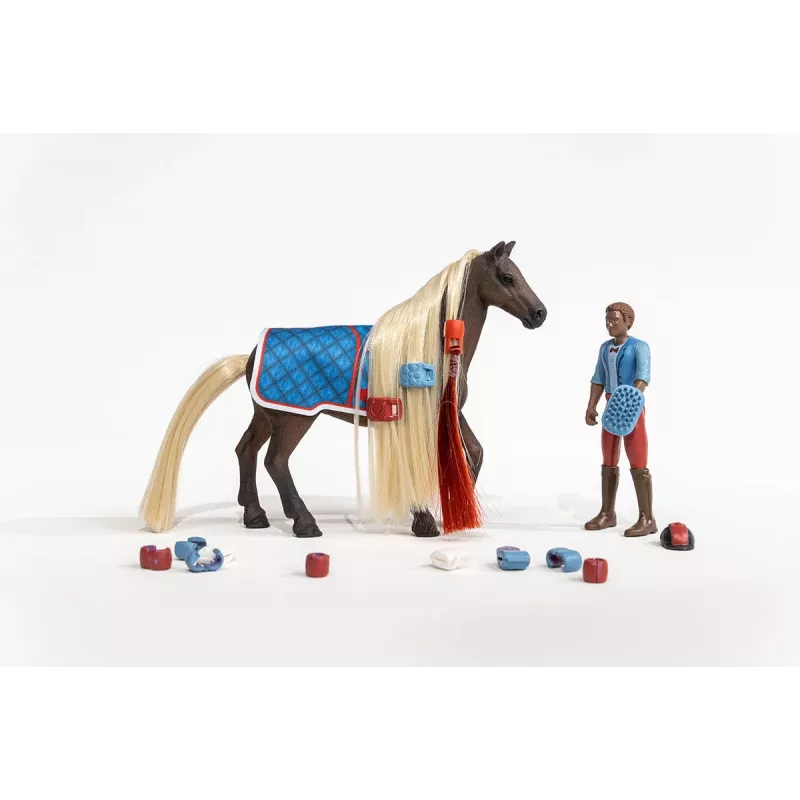 schleich HORSE CLUB Sofia's Beauties Zestaw Startowy Leo i Rocky Wielokolorowy