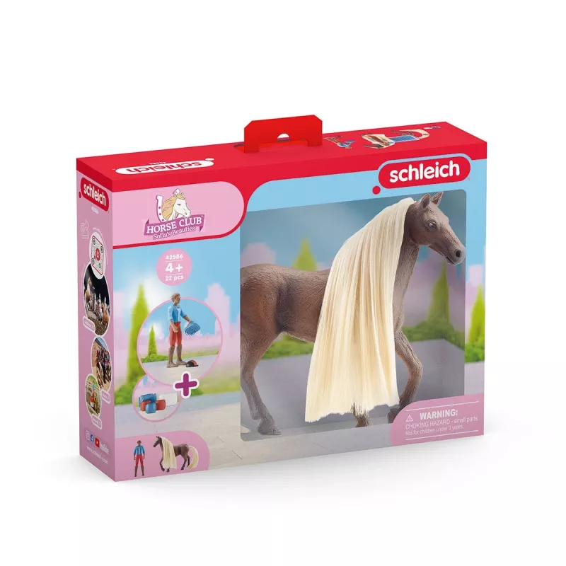 schleich HORSE CLUB Sofia's Beauties Zestaw Startowy Leo i Rocky Wielokolorowy